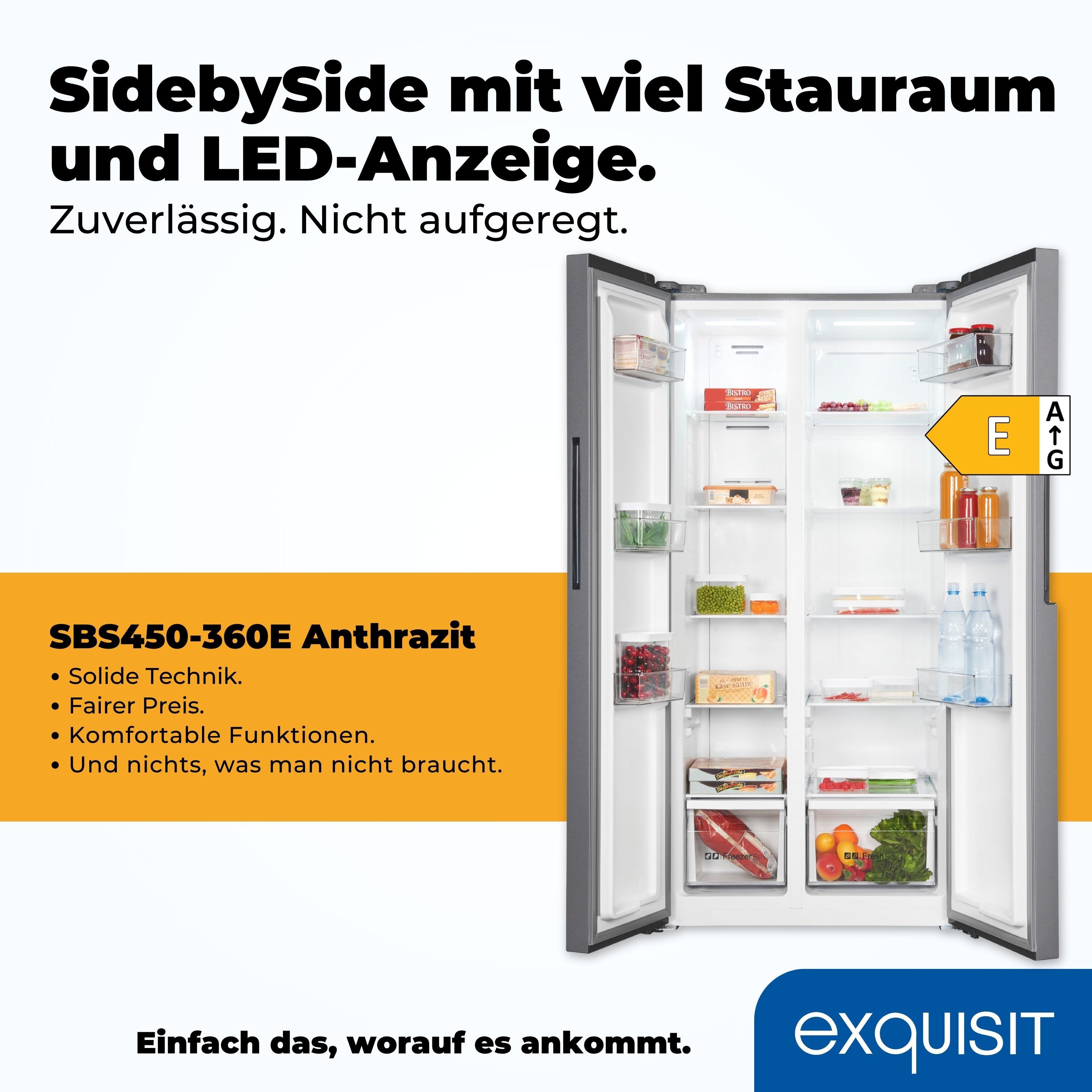 Side-by-Side SBS450-360E anthrazit