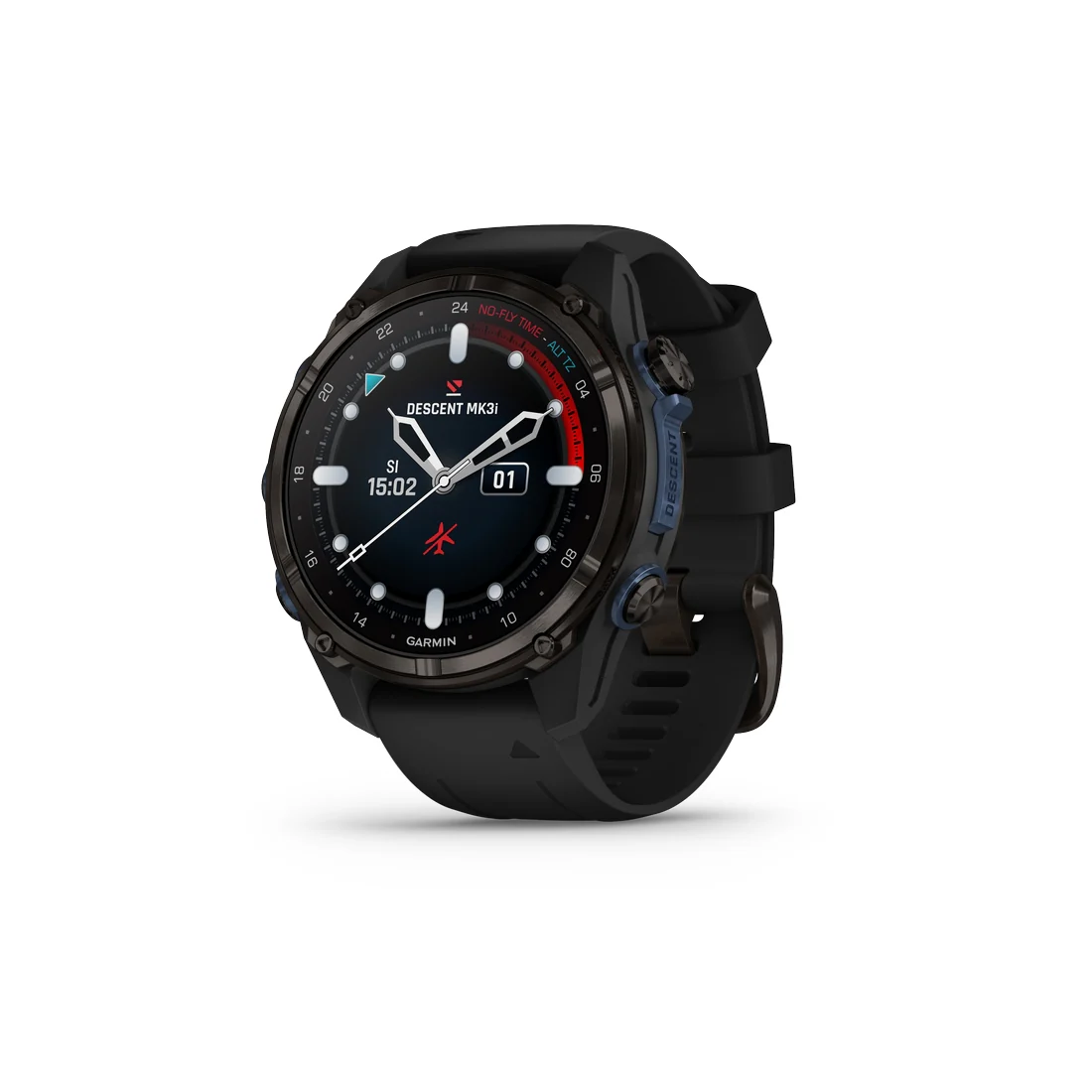 Orologio Garmin Descent MK3i 43mm silicone black 010-02753-11