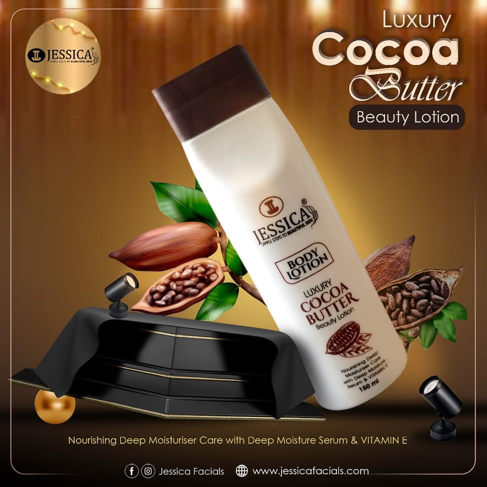 Jessica Luxury Cocoa Butter Body Lotion �?Deep Moisturizing Care
