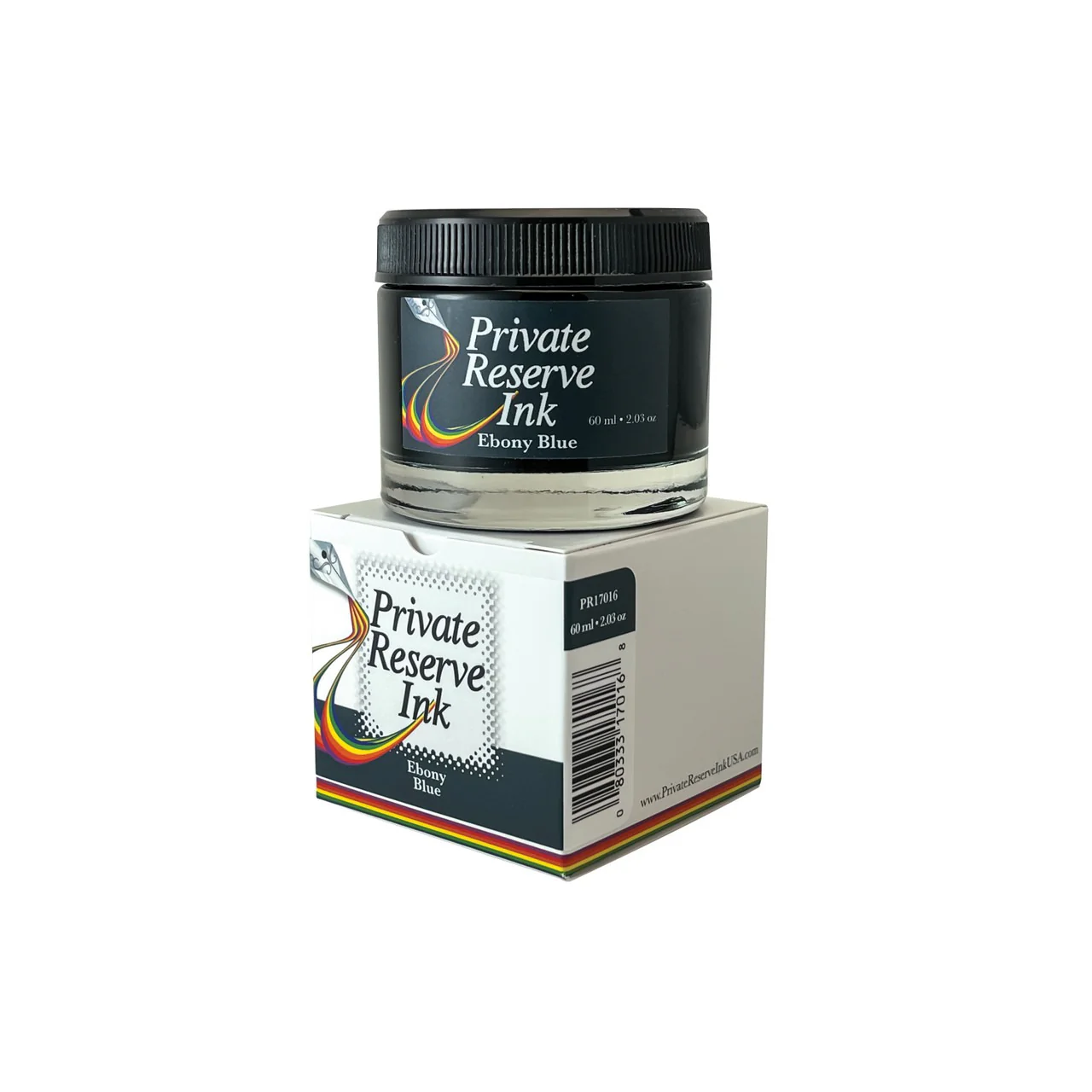 PRIVATE RESERVE INK, 60ML INK BOTTLE;EBONY BLUE