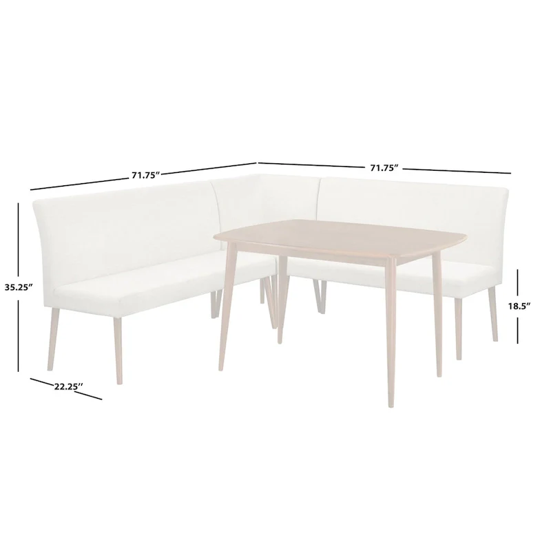 4-piece Nook Dining Set