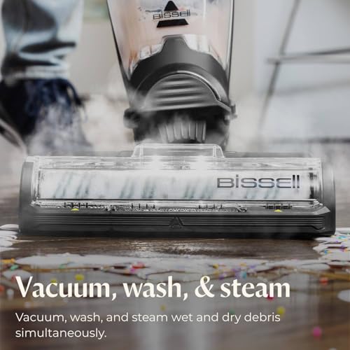 Bissell® CrossWave® HydroSteam™ Wet Dry Vac, Multi Purpose Vacuum, Wash, and Steam, Sanitize Formula Included, 35151 : Home & Kitchen