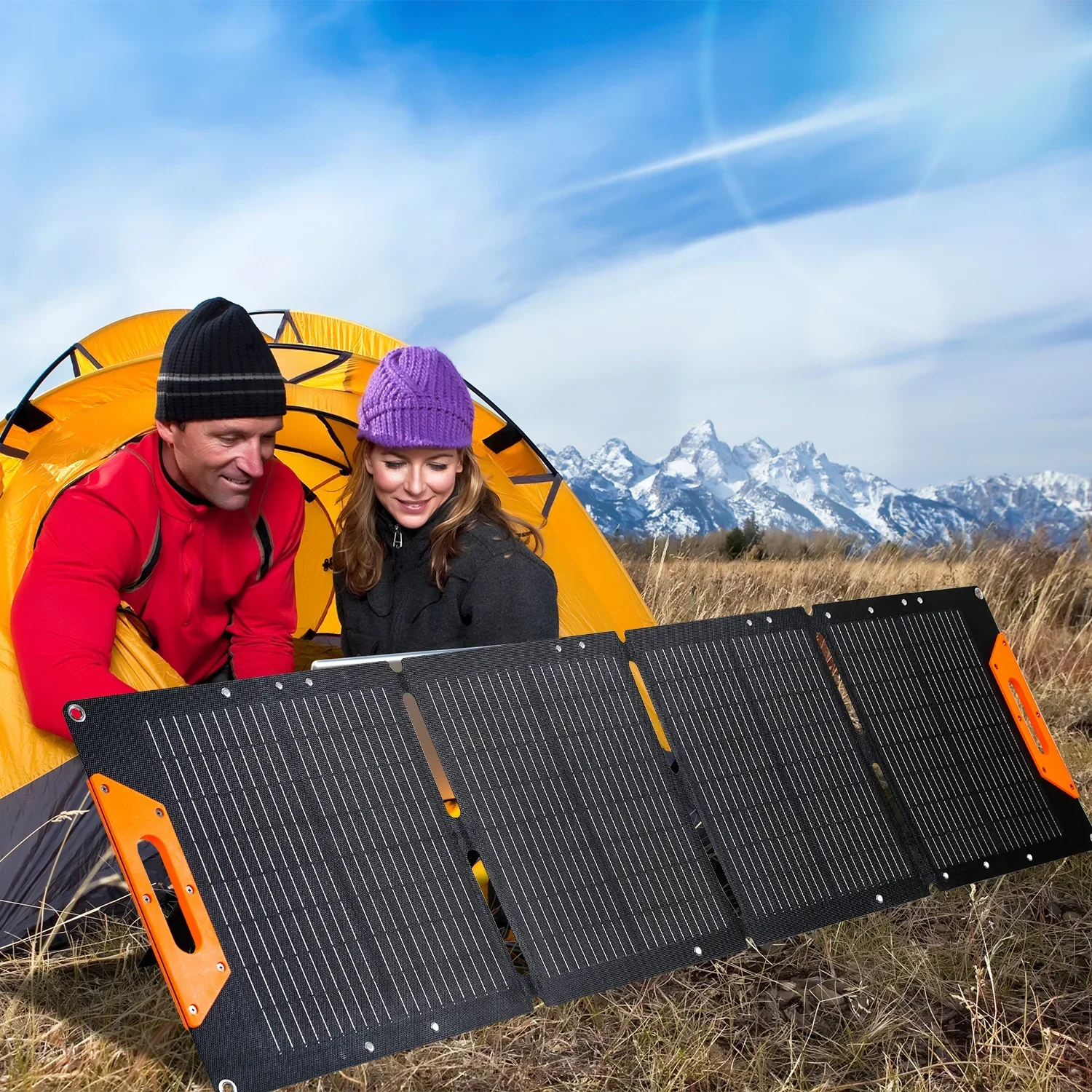 Sonnewelt Faltbares Solarpanel 200W