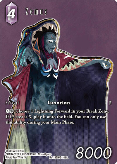 Zemus (Full Art) - Re-135H/5-108L