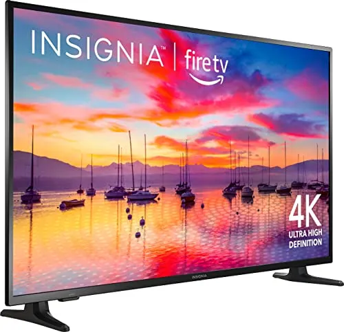 INSIGNIA 50-inch Class F30 Series LED 4K UHD Smart Fire TV with Alexa Voice Remote