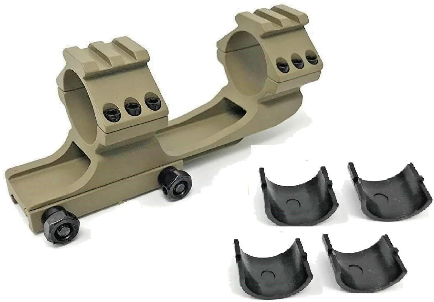 Dark Earth Cantilever Dual Ring Scope Mount 30mm with 1