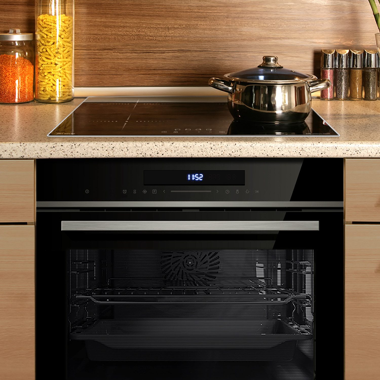 Backofen-Set Backofen und Induktionskochfeld SET8019IH859ED