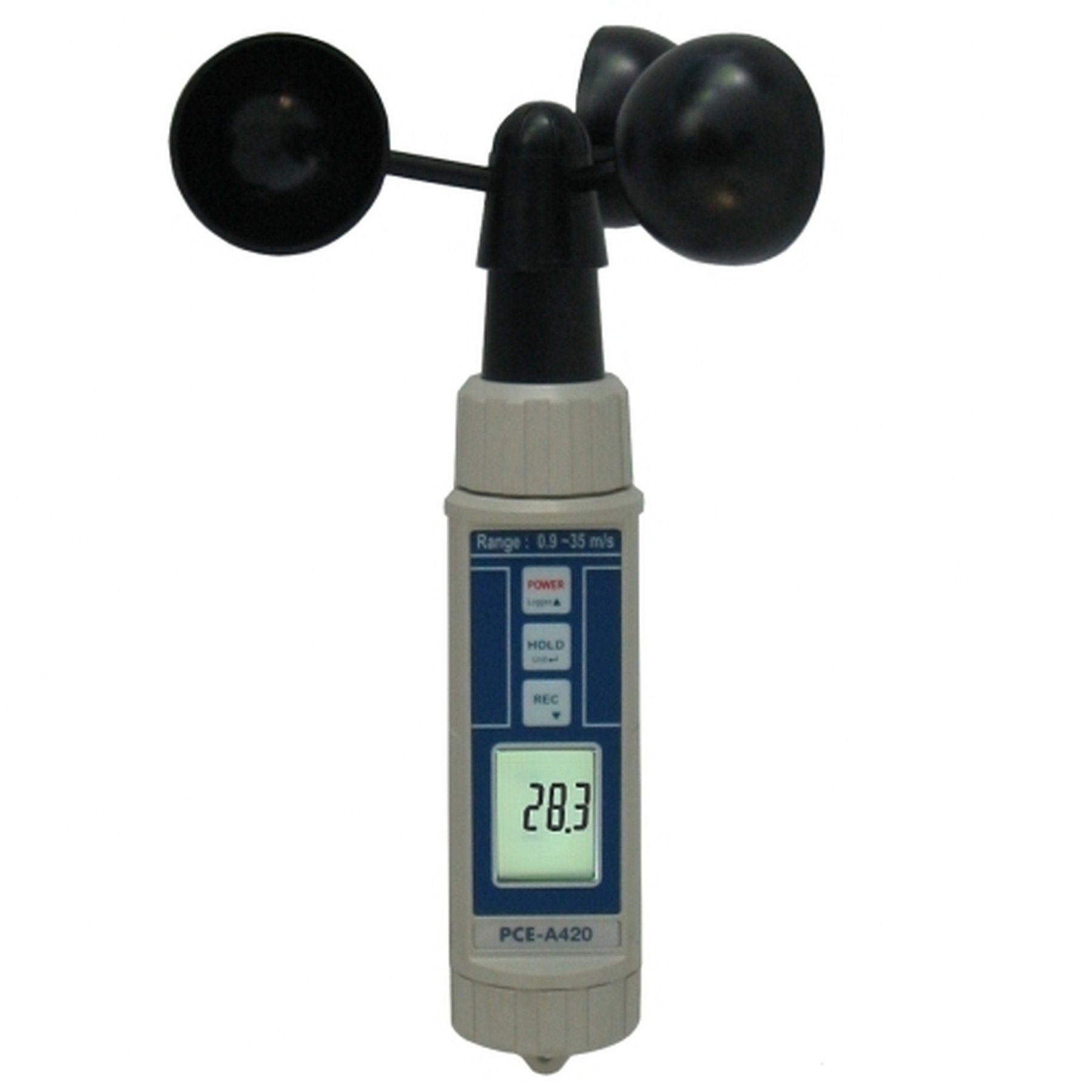 Wetterstation Anemometer PCE-A420, Digitales Windmessgerät