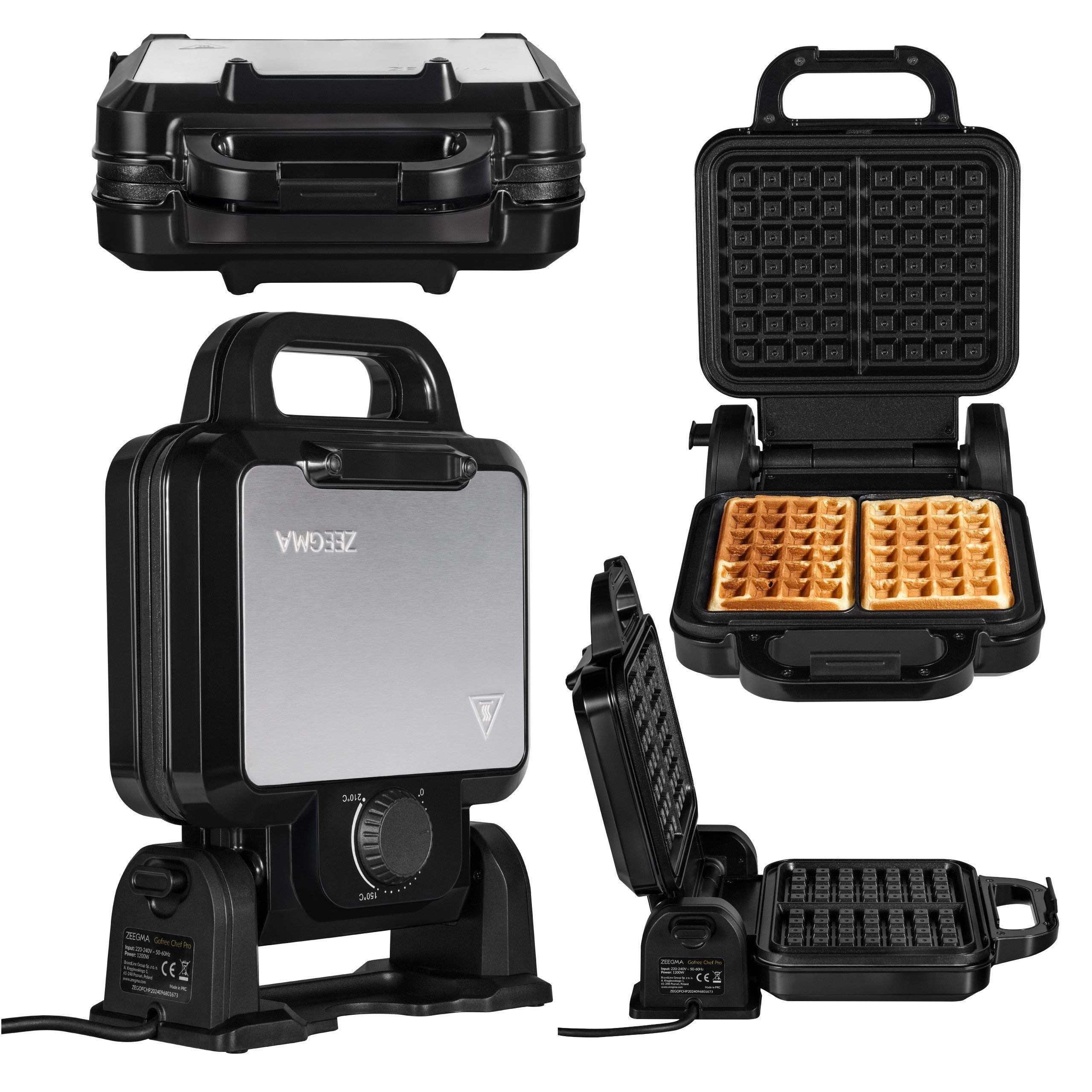 Waffeleisen GOFREE CHEF PRO