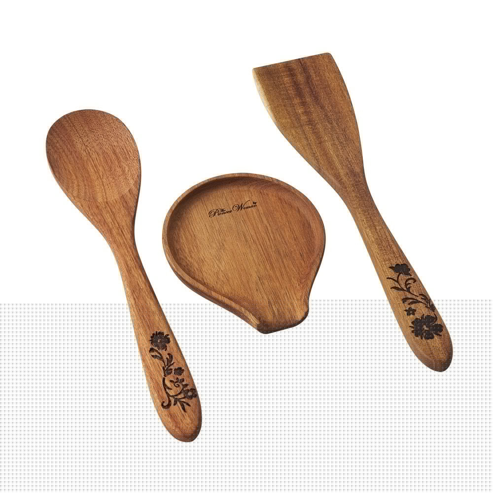 The Pioneer Woman Brilliant Blooms 38-Piece Cookware Set, Teal �C Complete Kitchen Solution with Floral Design