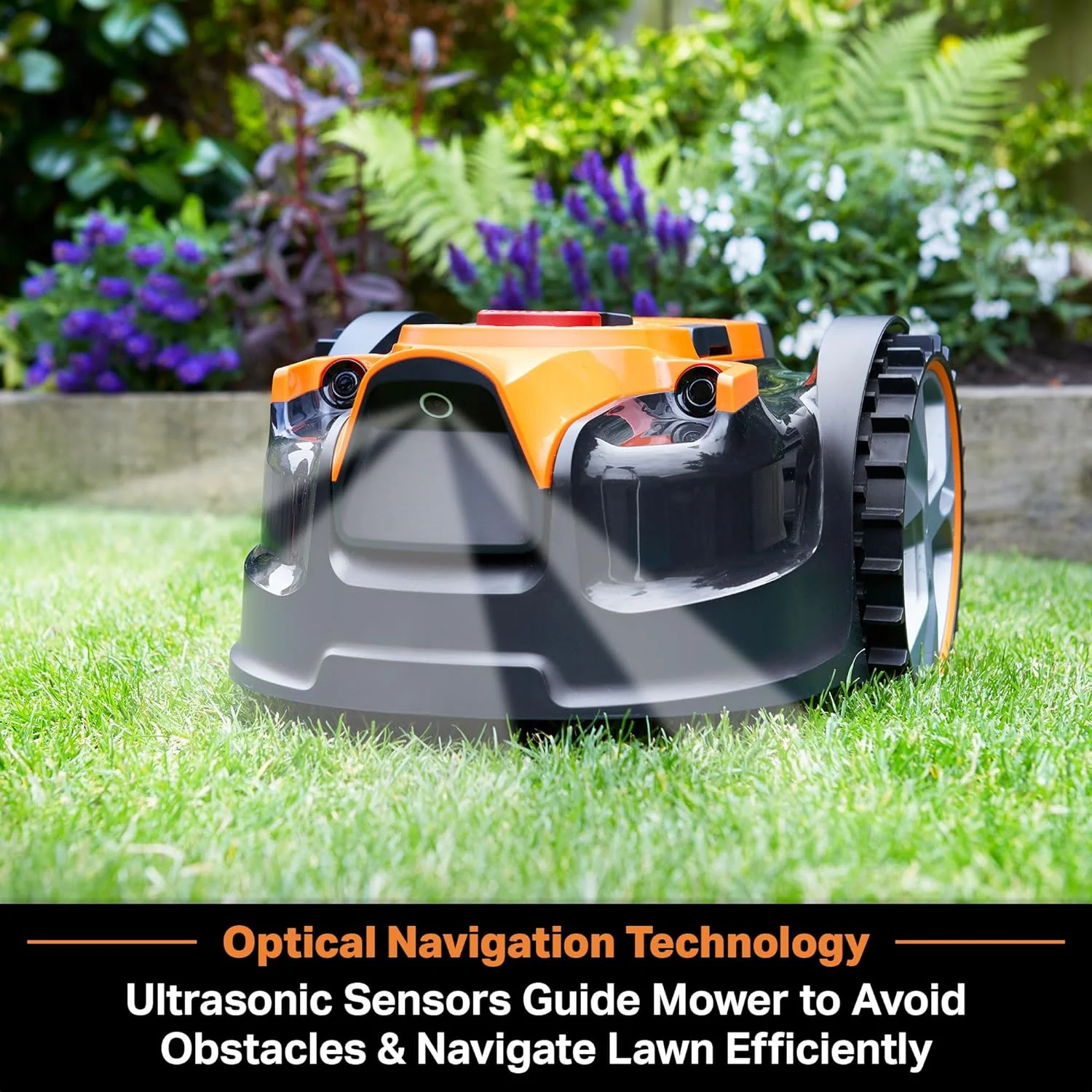 LawnMaster VBRM16 OcuMow Robotmaaier geschikt voor tot 100 m2 - Zelfrijdende robotmaaier met MX 24V 4.0Ah lithium-ionaccu Zonder draad