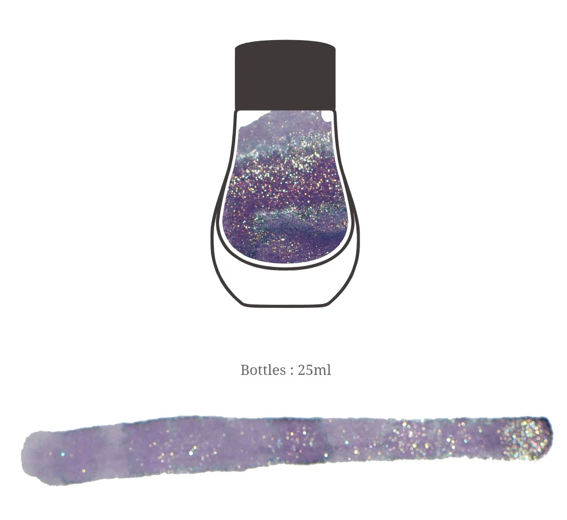 Dominant Industry Les Nymph��as : Matin - Pearl Series Ink Bottle