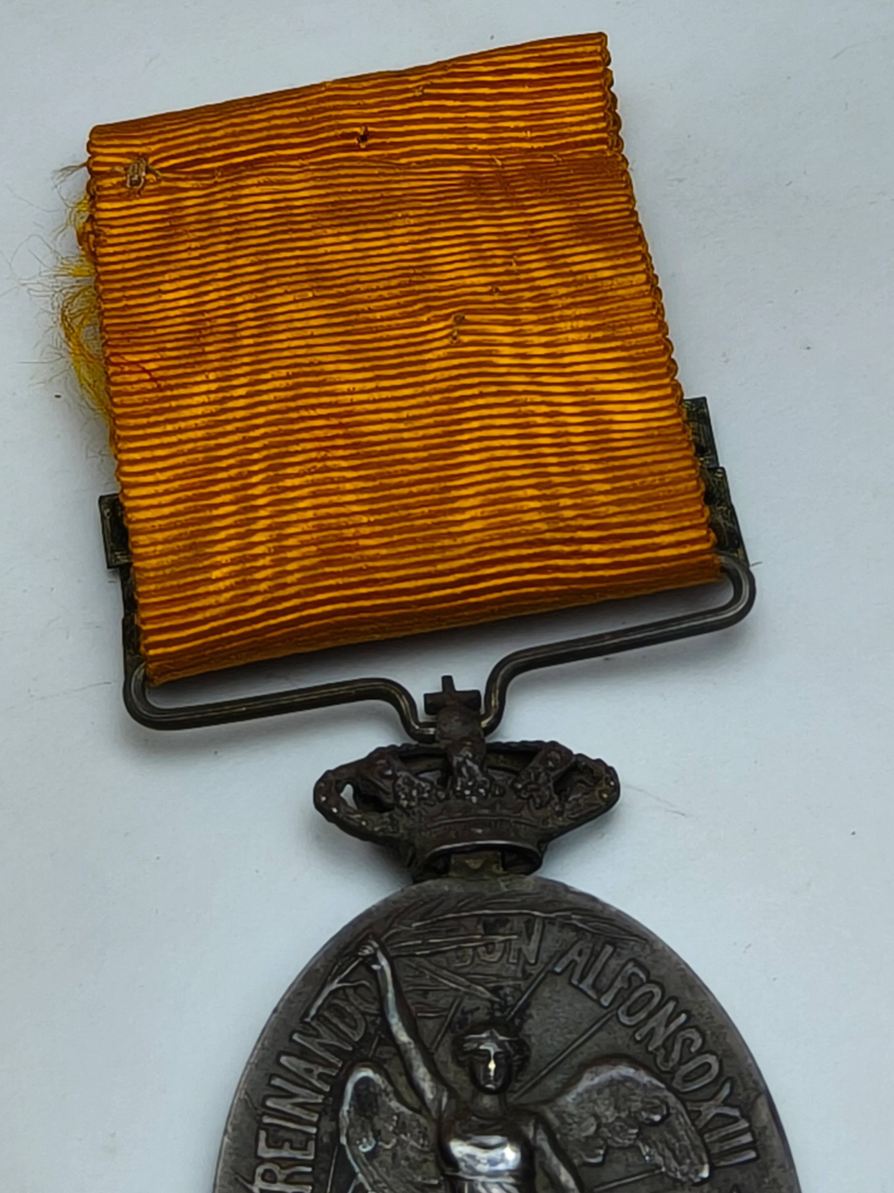 Africa's Colonial Spanish Medal Campaign, 3 medal bars. Spain Alphonso XIII period.