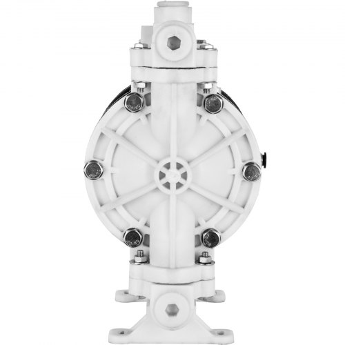 Luft-Doppelmembranpumpe 2.5 GPM 150℉ 1/2 Zoll Einlass und Auslass