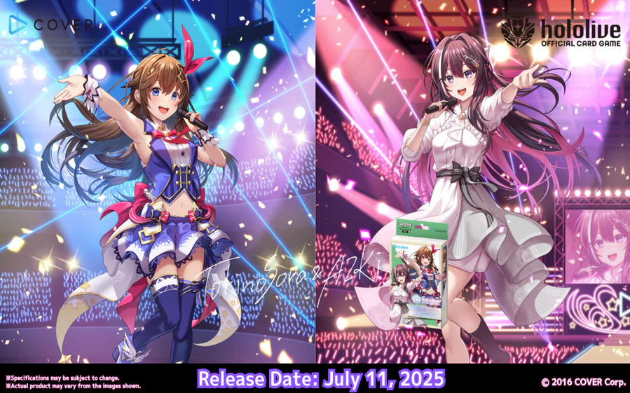 [hololive OFFICIAL CARD GAME] hSD01e - Tokino Sora ＆ AZKi - Start Deck Box