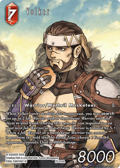 Volker (Full Art) - 25-014L