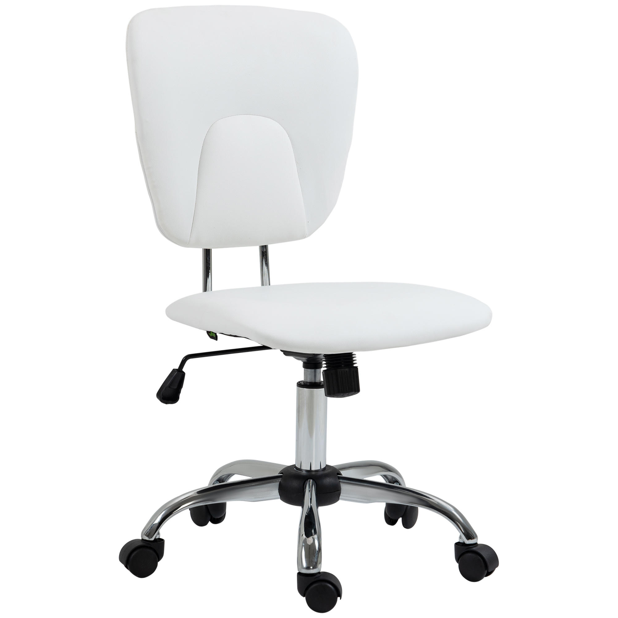 Vinsetto Bürostuhl ergonomischer Bürostuhl mit höhenverstellbarer Rückenlehne, neigbarem Sitz, Bürostuhl mit drehbaren Rollen