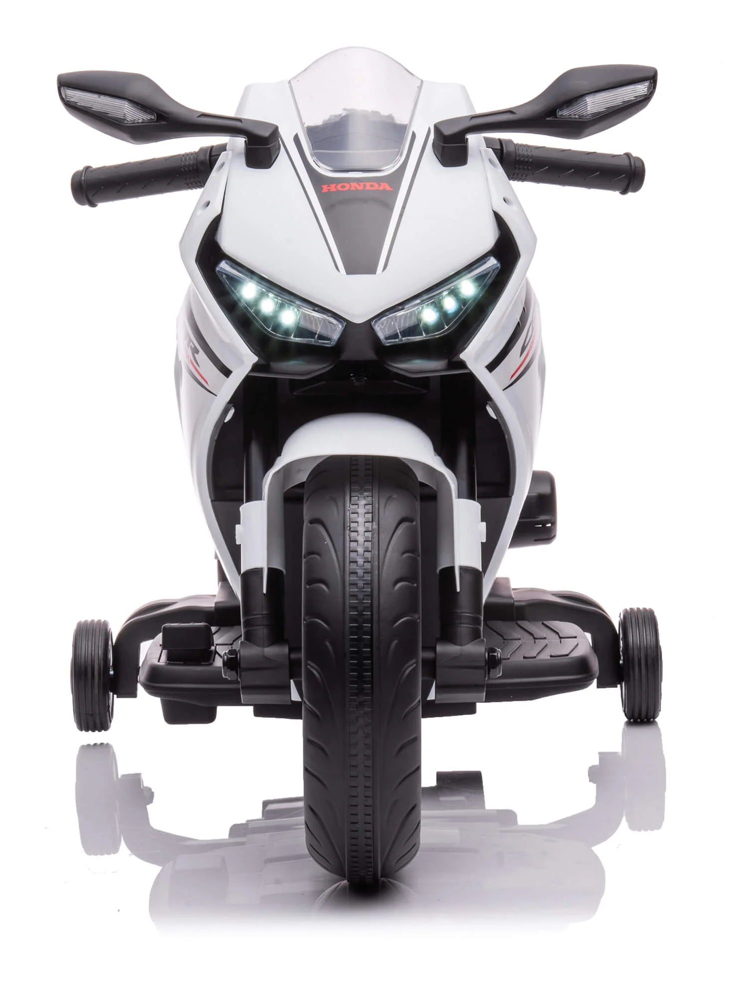 Moto Elettrica per Bambini 12V con Licenza Ufficiale Honda CBR 1000RR – Colore Bianco