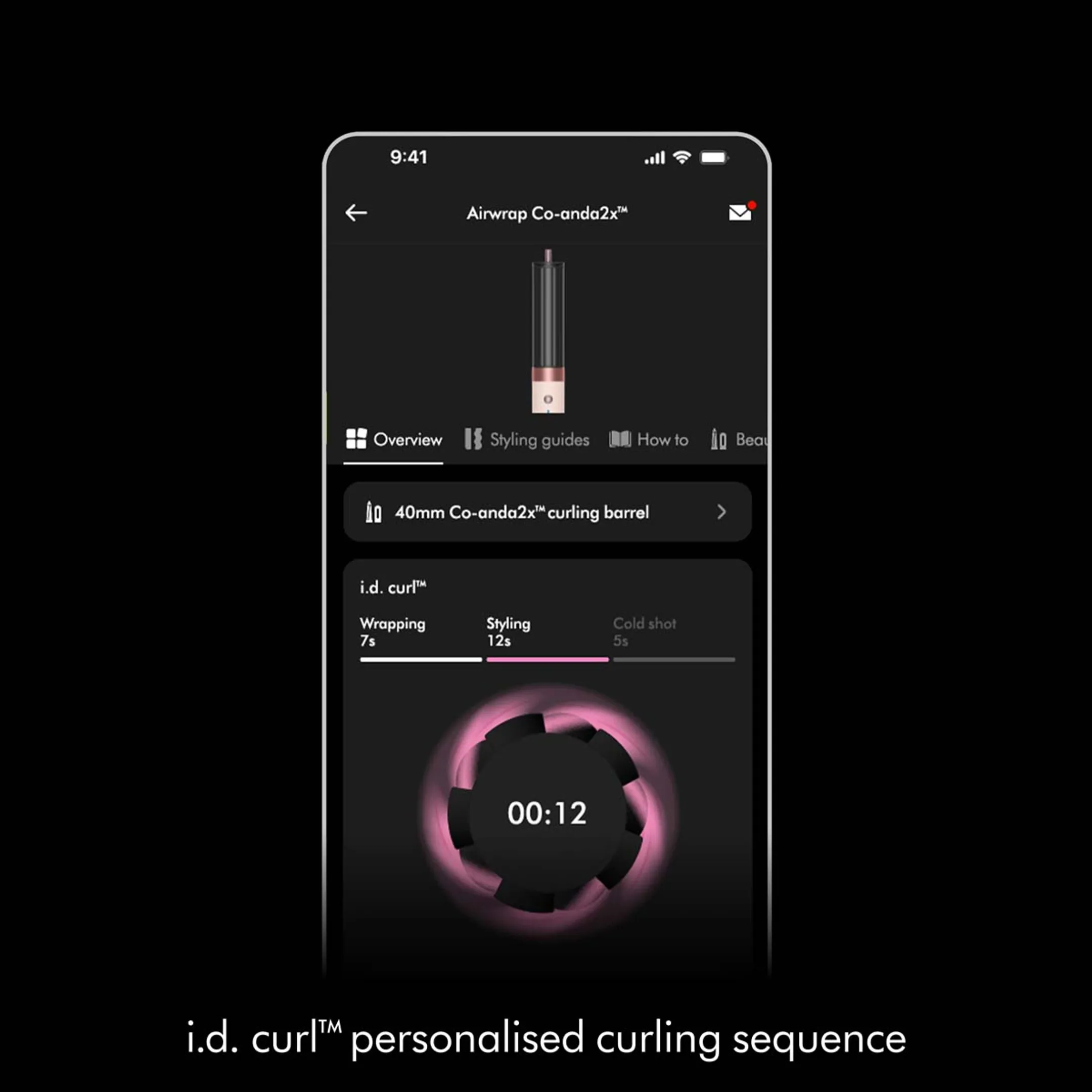 Dyson Airwrap Co-anda2x Straight+Wavy Ceramic Pink