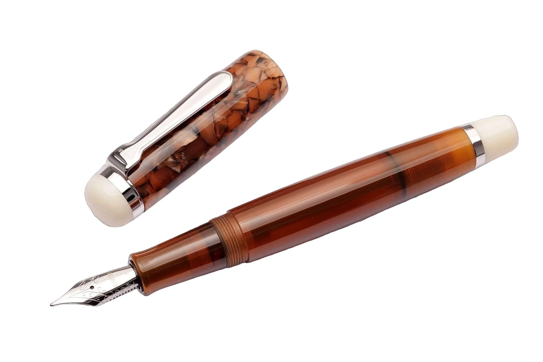 Opus 88 Omar Fountain Pen - Tiger Eye