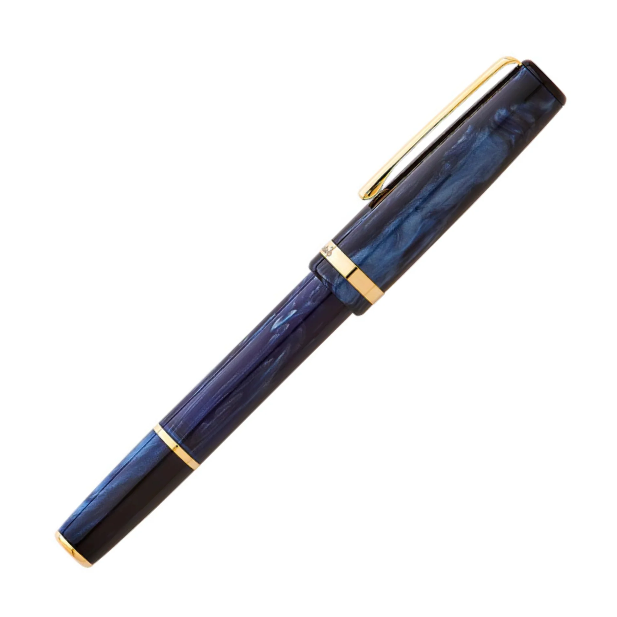 Esterbrook JR Pocket Fountain  Pen - Capri Blue with Gold Trim
