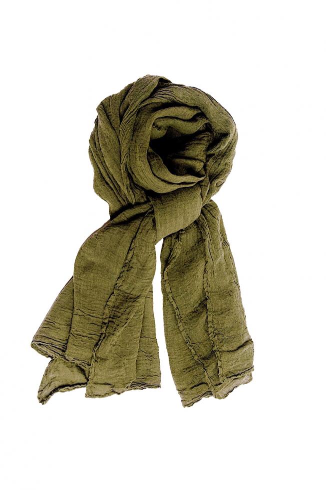 Pure Linen Stole | Khaki