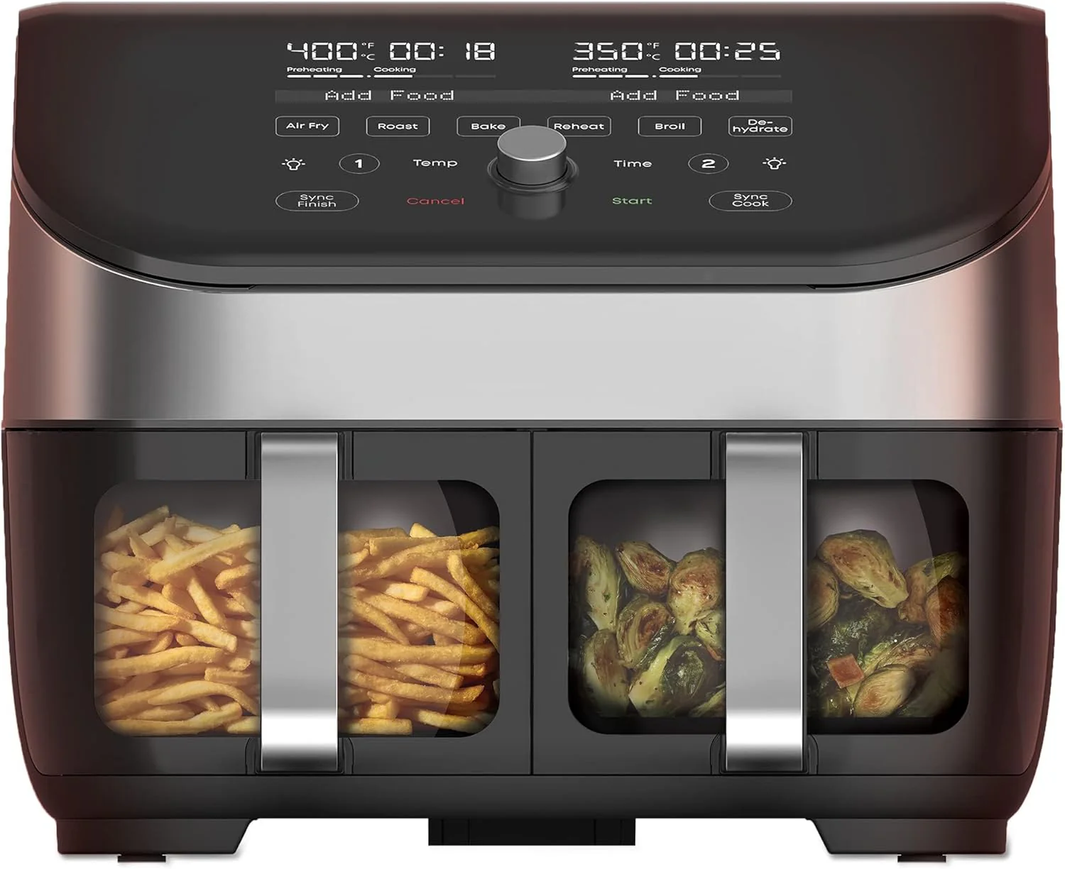 Instant Pot Vortex Plus 6QT Air Fryer with Odor Removal Technology, 6-in-1 Function