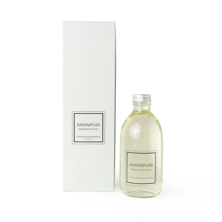 Amanpuri Room Diffuser Refill a?? 300ml | Citrus, Amber & Woody Fragrance