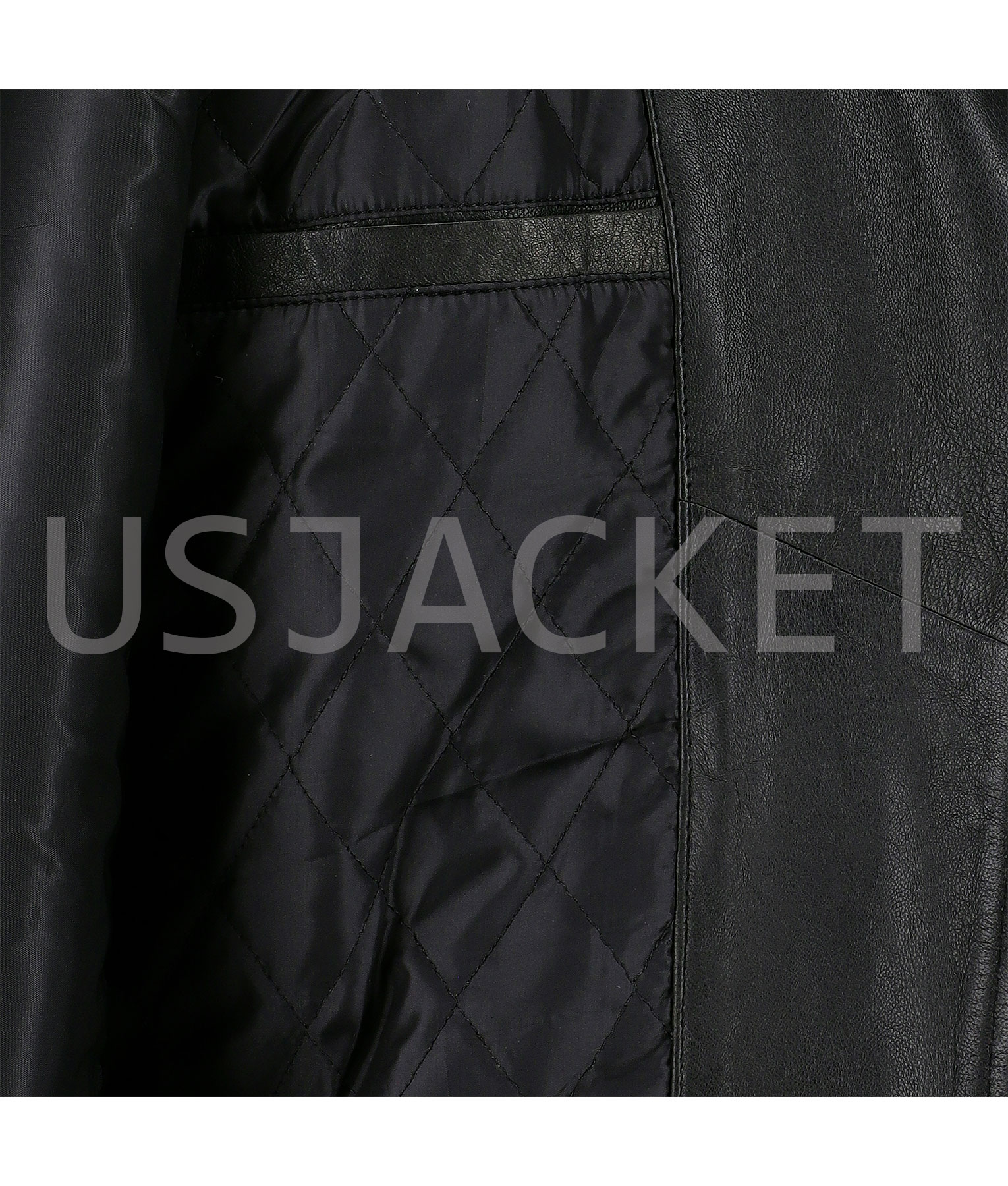 Dustin Diamond Black Cafe Racer Biker Jacket