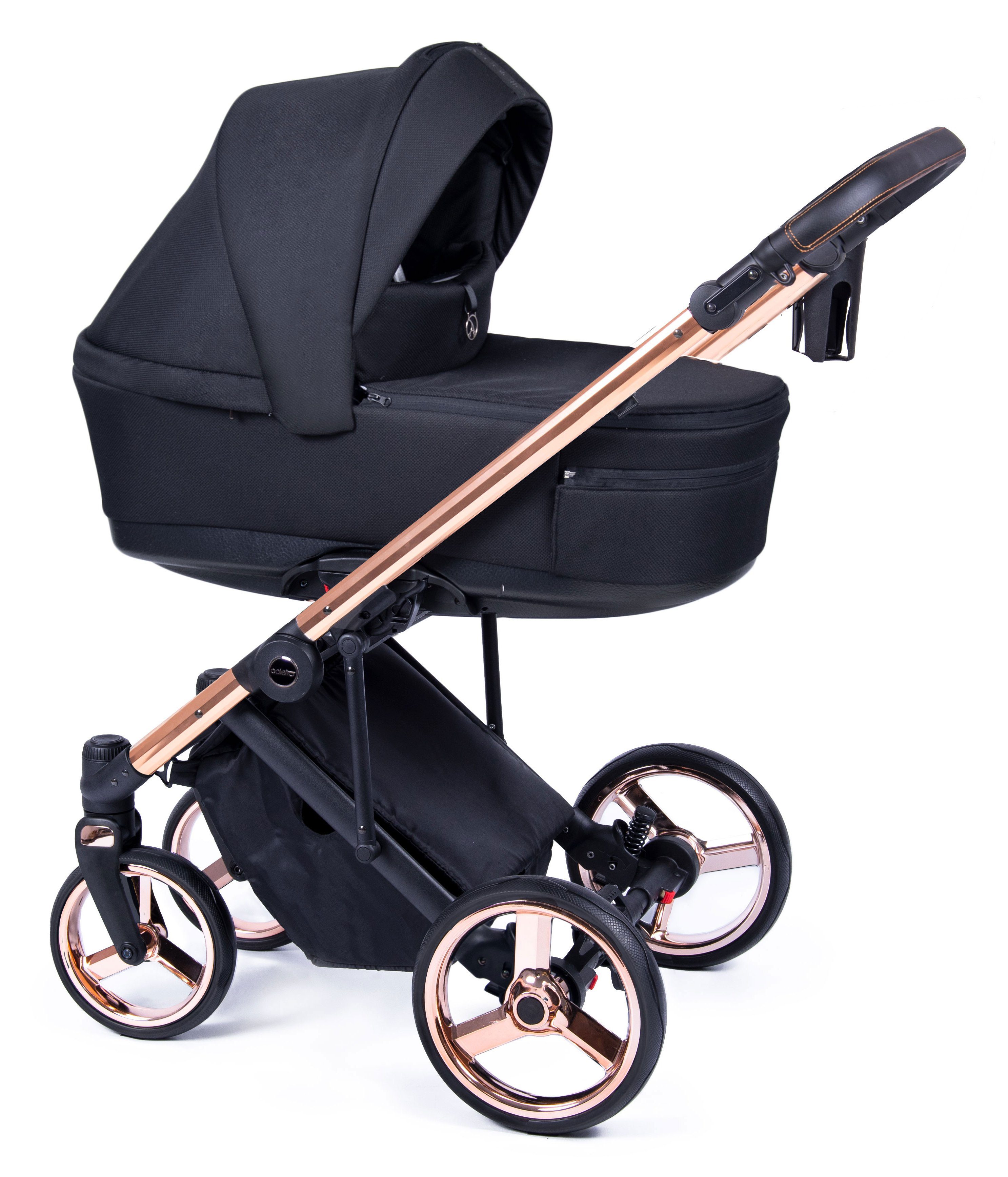 Kombi-Kinderwagen Fado 5 in 1 inkl. Sportsitz, Autositz, Iso und Zubehör in 10 Designs