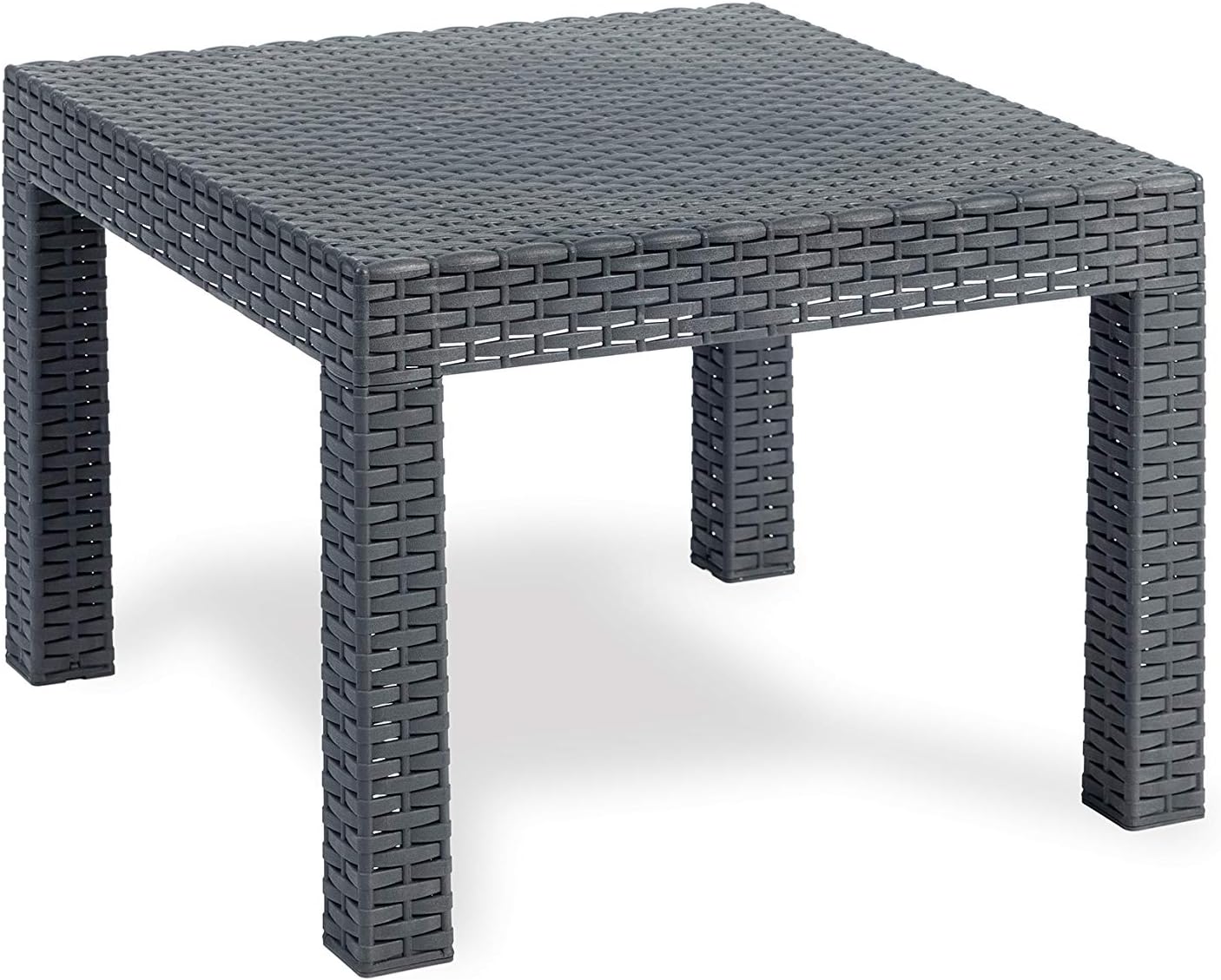 Toomax Sal.Matilde Antrac.4 Pieces DIV.122X65X76 2 Poltr/Resin Table (Anthracite)