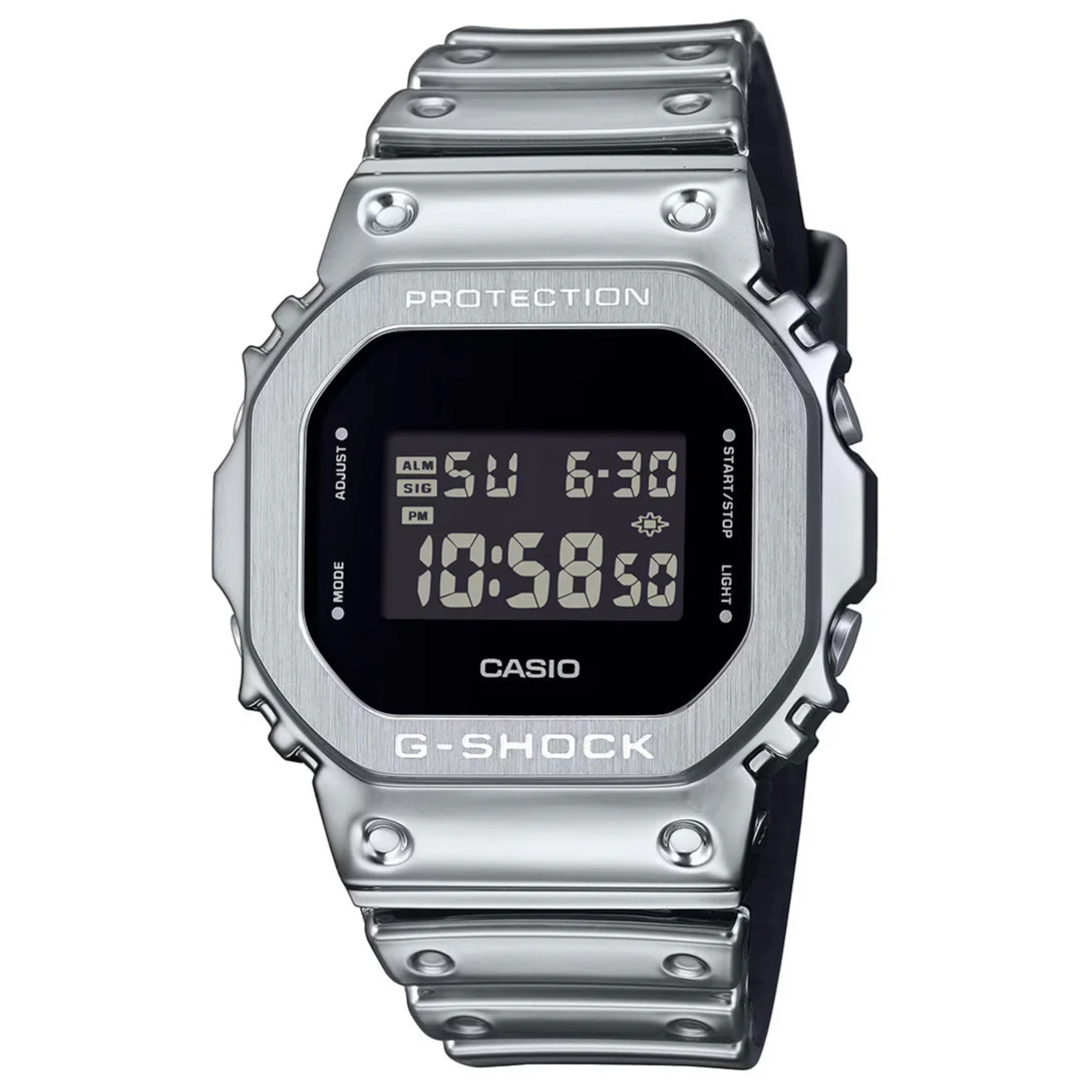 Orologio G-Shock digitale in resina e acciaio GM-5600YM-8ER