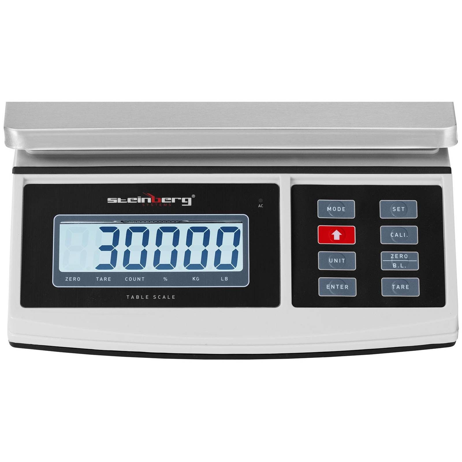 Feinwaage Tischwaage Präzisionswaage Küchenwaage Digital Akku LCD 30 kg / 1 g