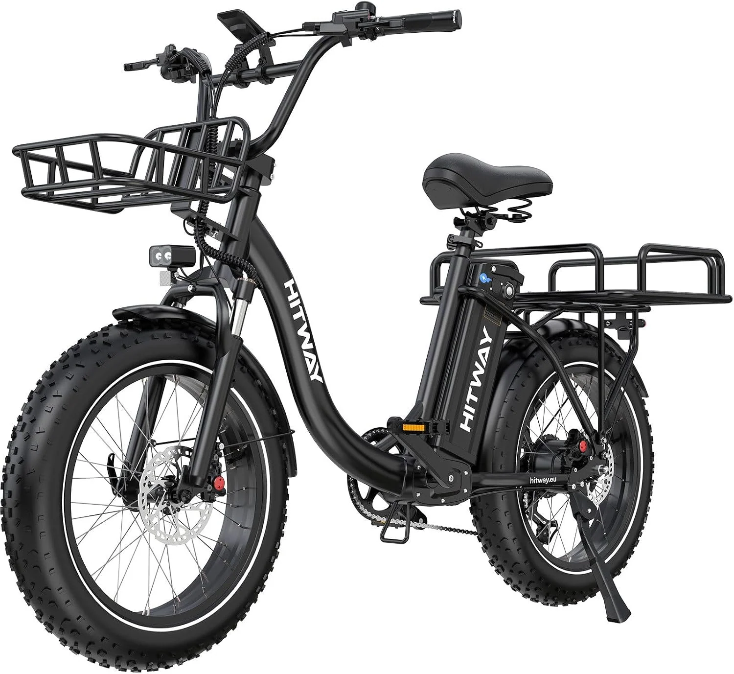 HITWAY E-Bike 20', 48V 27Ah, Drehmomentsensor, hydraulische Scheibenbremsen