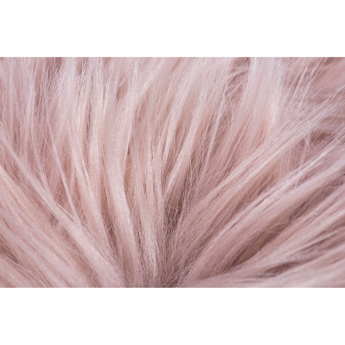 Homcom Kunstfell  80 x 55 x 6,1 cm Rosa