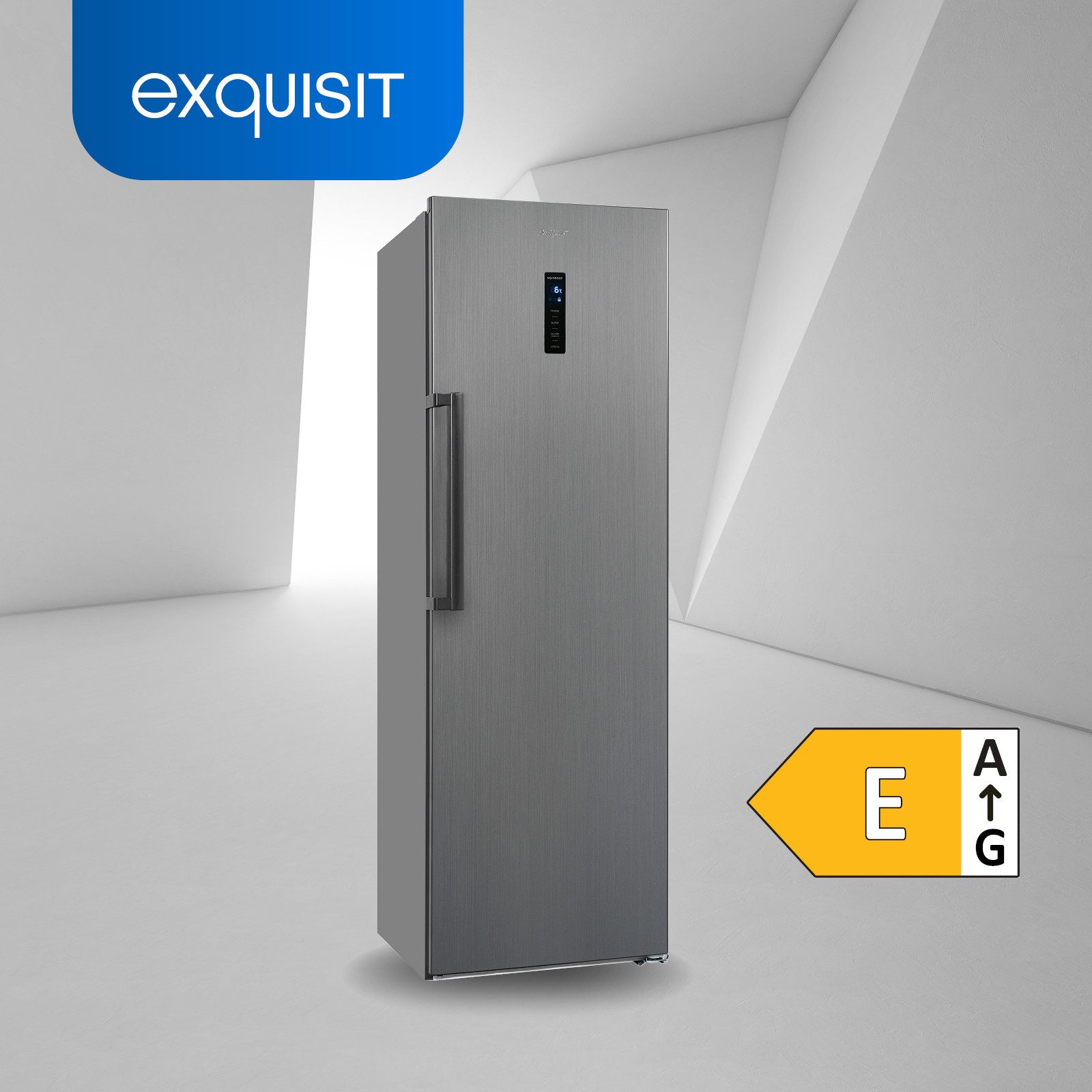 Vollraumkühlschrank KS360-V-HE-040E inoxlook-az