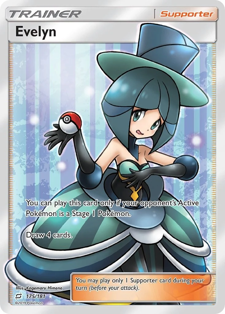 Evelyn (Full Art) (175/181) (SM - Team Up)