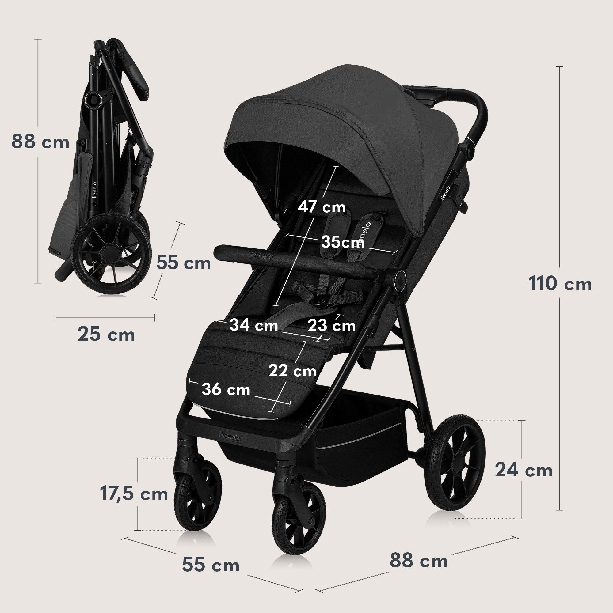 Kinder-Buggy MIRRA