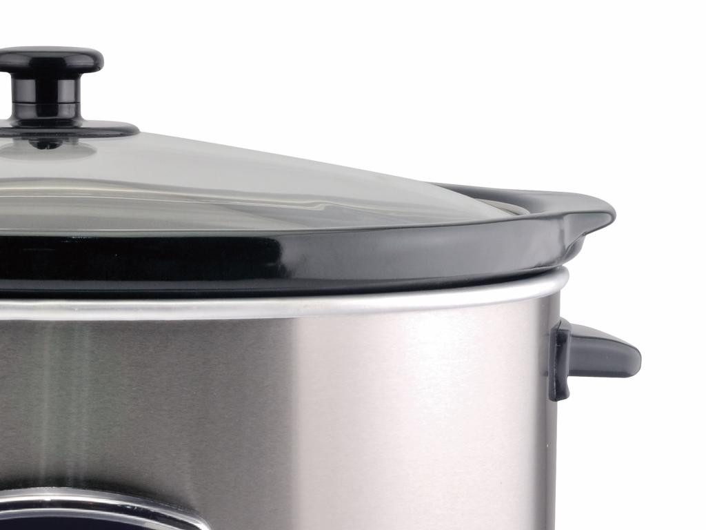 Schongarer BC.510 Slow Cooker Crock-Pot 280 W, 4,5 Liter Glaskeramik Schongarer