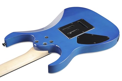Ibanez GRG120QAASP BGD GIO Series Electric Guitar   Black Hardware   Blue Gradiation : Strumenti Musicali