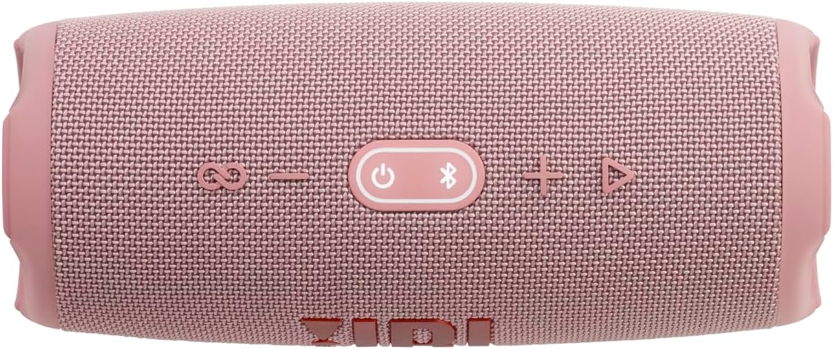 JBL Charge 5 Bluetooth-Lautsprecher in Schwarz �C Wasserfeste, portable Boombox mit integrierter Powerbank �C Eine Akku-Ladung f��r bis zu 20 Stunden kabellosen Musikgenuss