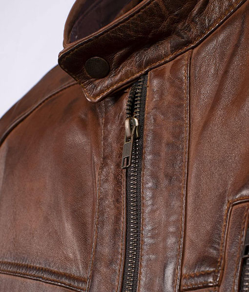 Men’s Classic Leather Racer Jacket