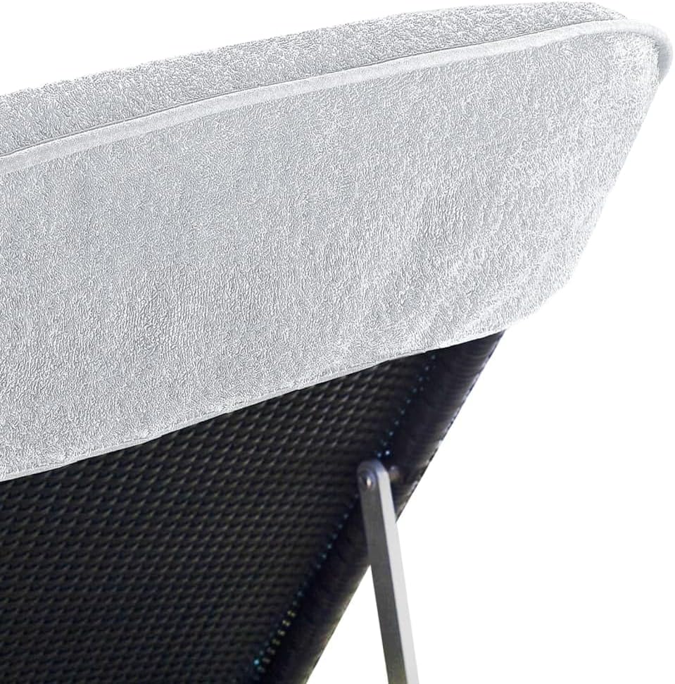 Furniture Select Strandtücher, 6 Stück, weiß, 60 x 135 cm, Stoff, 400 g/m²