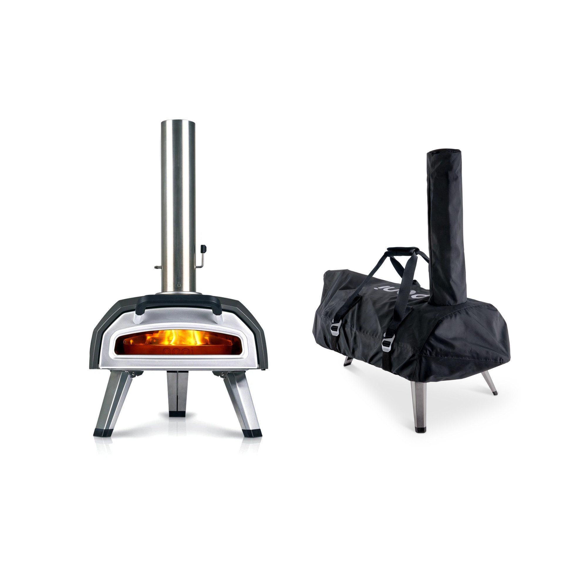 Pizzaofen Ooni Karu 2 Pizzaofen inkl. Abdeckhaube