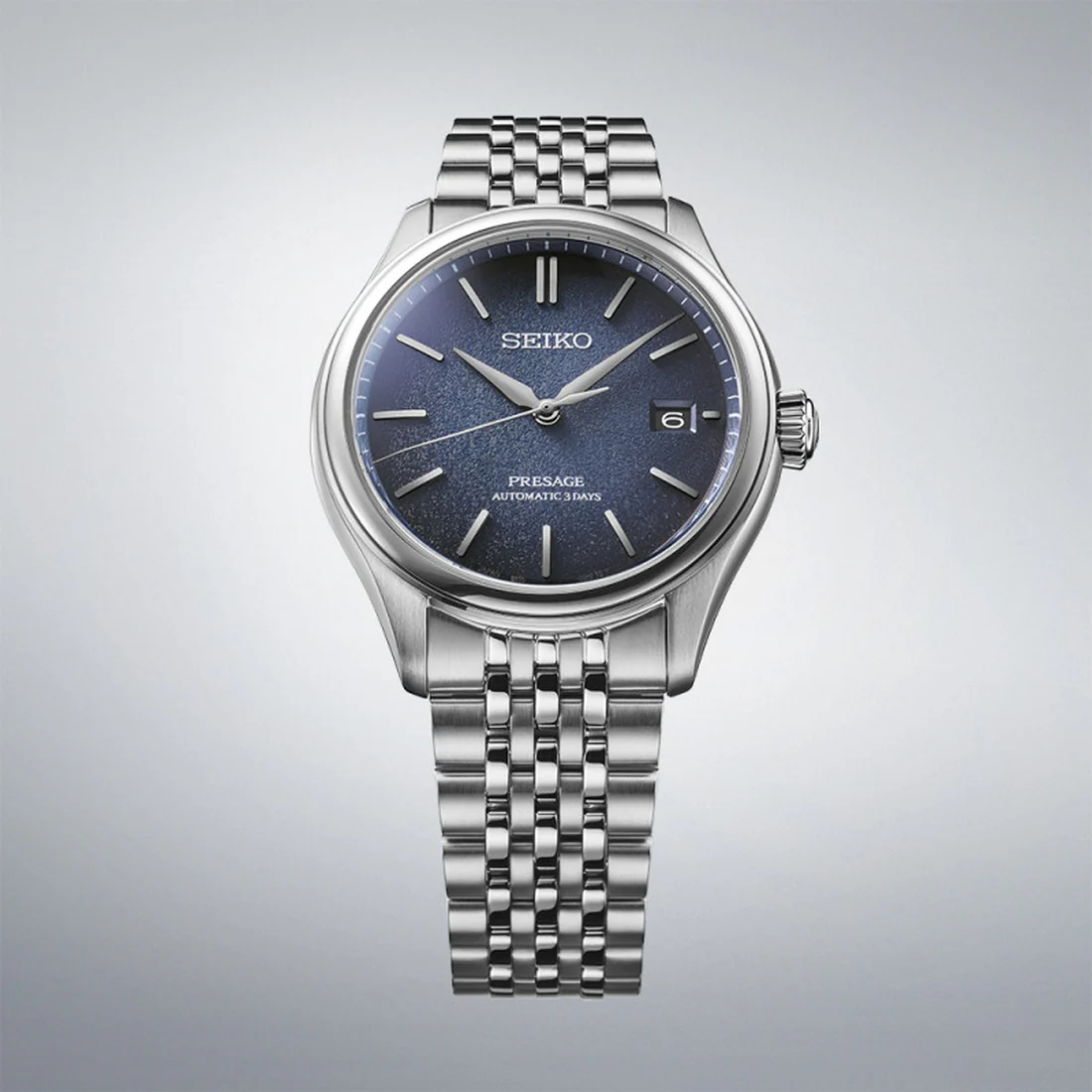 Orologio Seiko Presage Classic Series quadrante blu SPB525J1