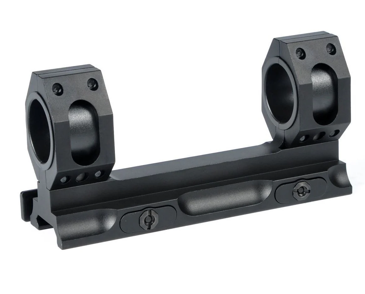 Extended QD Scope Rings Mount Top Rail Extended 30mm 1 inch Rings