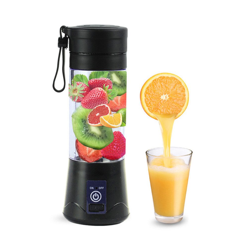 Smoothie-Maker Tragbarer Mixer Smoothie Maker, 380ml Sandmixer, Mixbehälter