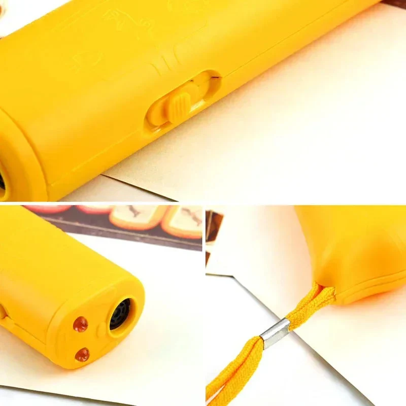 Handheld Ultrasonic Dog Training Device �C Portable with Built-In Flashlight