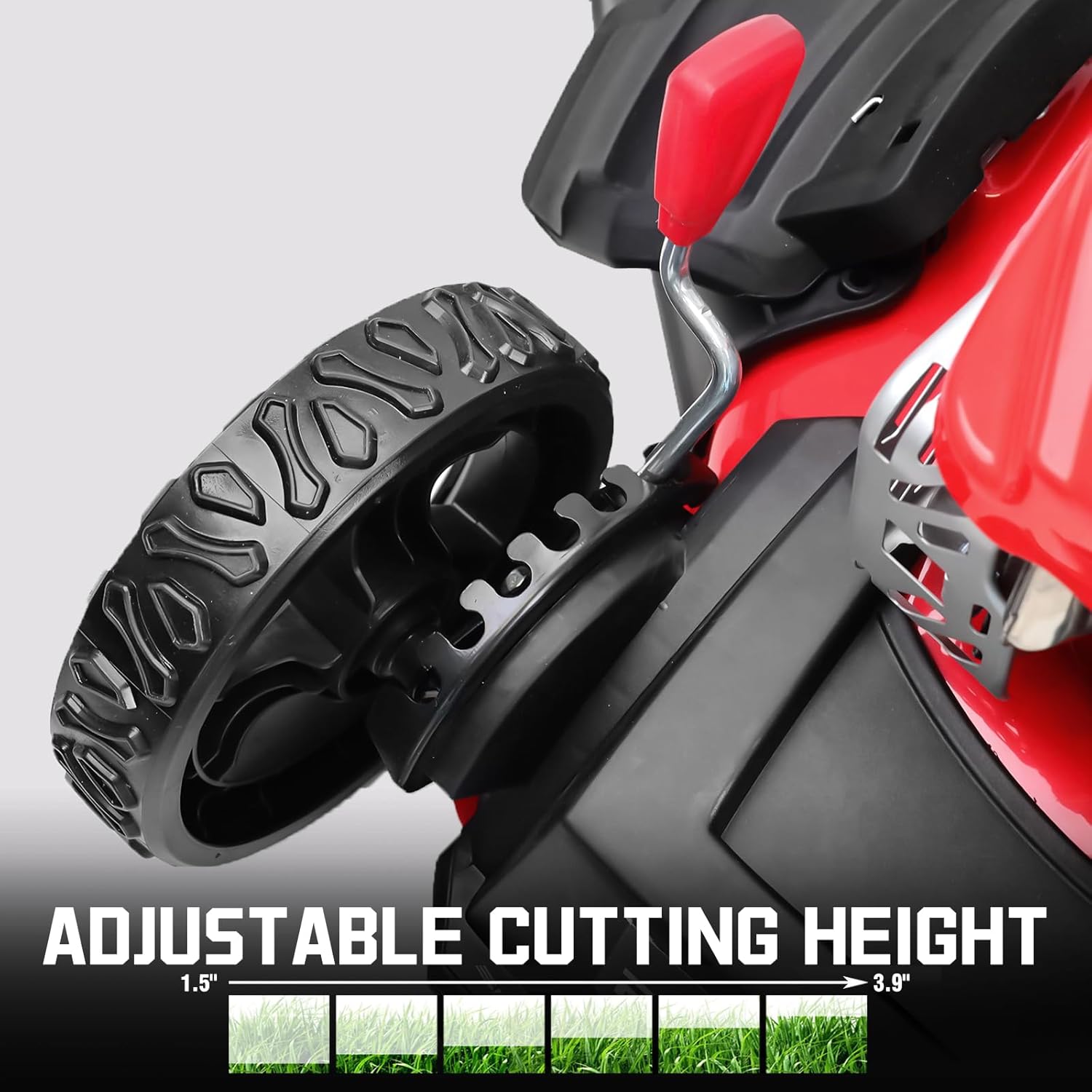 PowerSmart 18 in. 144cc OHV Engine Push 3-in-1 Gas-Powered Walk-Behind Lawn Mower with Height Adjustment and Mulch Bag
