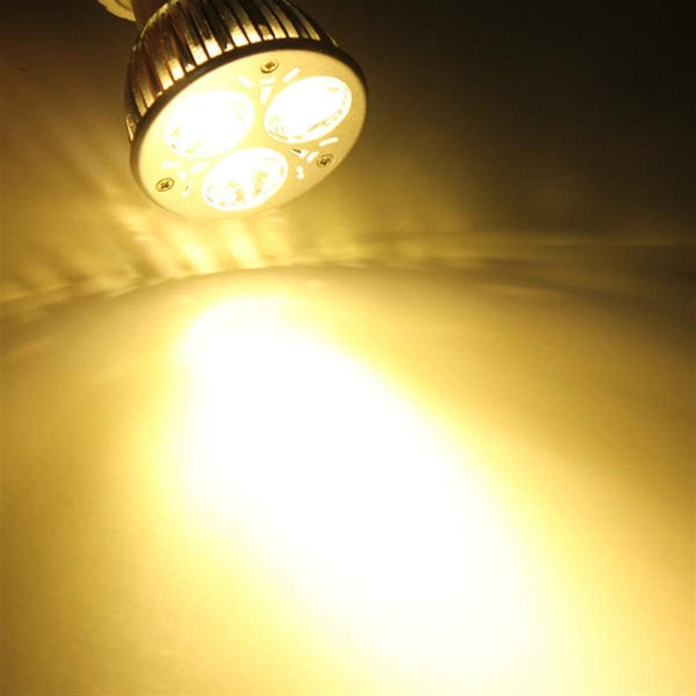 Warmweiß, 10 x GU10, 9 W, 3 LEDs, Spot, Lightt, Leuchtmittel, AC85 – 265 V